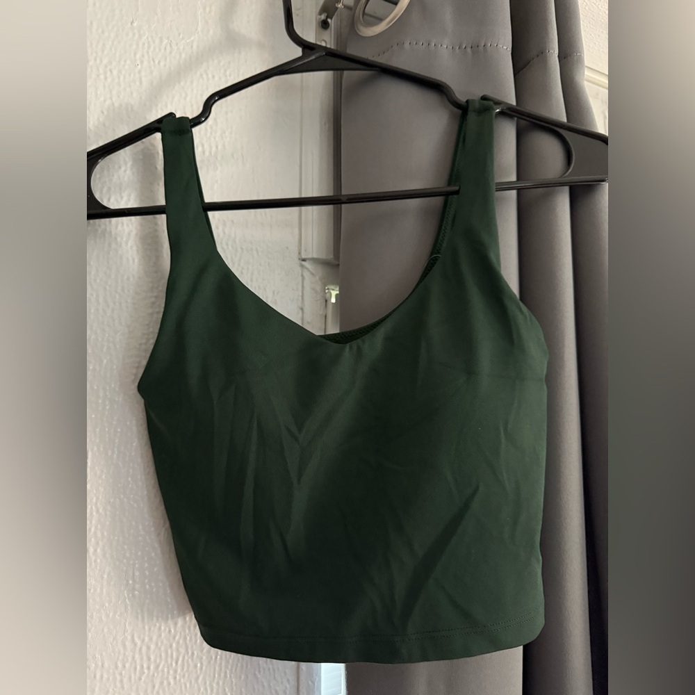 Aerie OFFLINE Dark Green Top